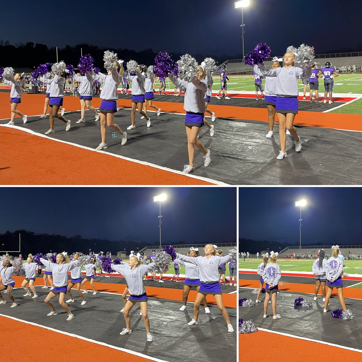 RCEMiddle's tweet photo. Thankful for our #RCEcheer📣 squad this season! #teamRCE🐾 #RCEvGettys🏈 https://t.co/Uff3hpK74h