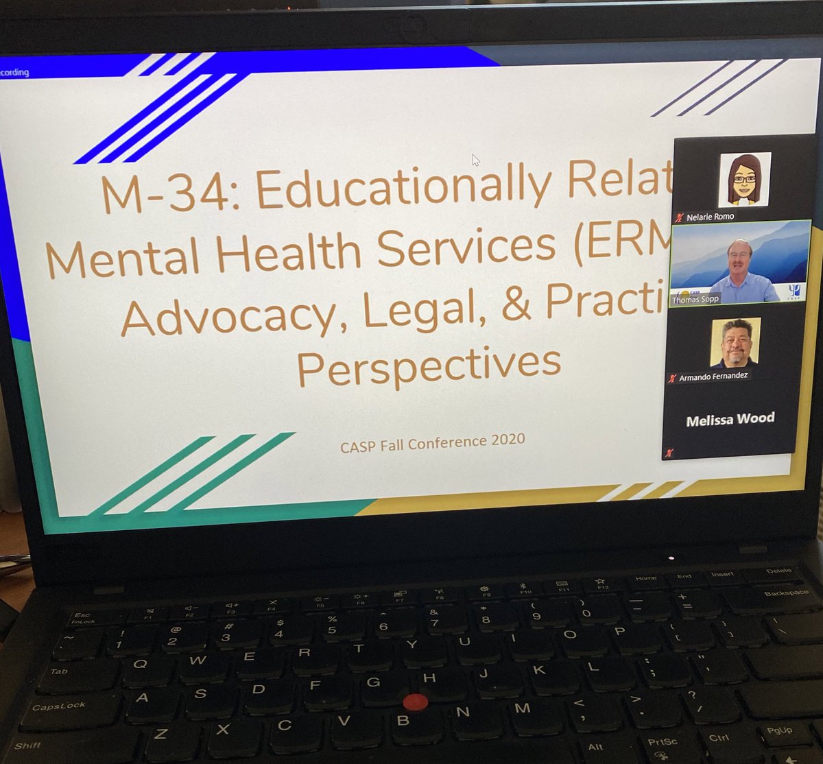 Sp_2012's tweet photo. Excited to be presenting on ERMHS with this great group at the Fall CASP conference!! #CASPCon2020
#UnmaskingThePotentialOfAllStudents https://t.co/Dx38w9ZNOZ