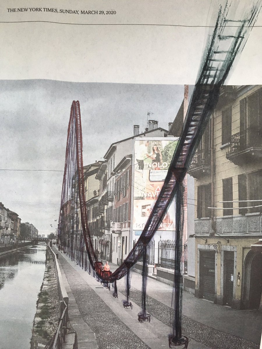 CoasterDoodler's tweet photo. “MILANium force” #rollercoaster #drawing @nytimes https://t.co/yCsgUB1N5U