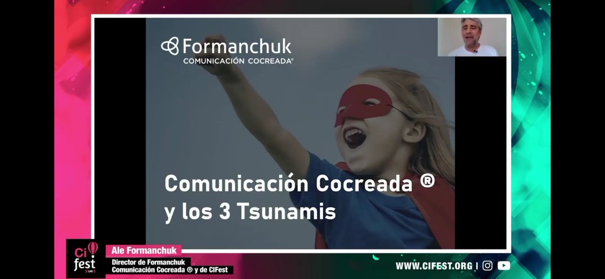 merakvr's tweet photo. ¡Excelentes aportes!
#Cifest #ComunicaciónCocreada @FormanchukAsoc @ci_fest 👌🙌 https://t.co/UkTmdtXvmx