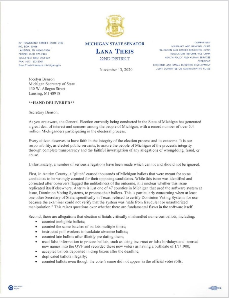 AOECOIN's tweet photo. #Breaking #BreakingNews 
KABOOM!
🚨💥🚨💥🚨💥
#Michigan State Senators DEMAND FULL AUDIT Due to MASSIVE #Election #VoterFraud https://t.co/aojHRclybW https://t.co/zLJJVmIea2