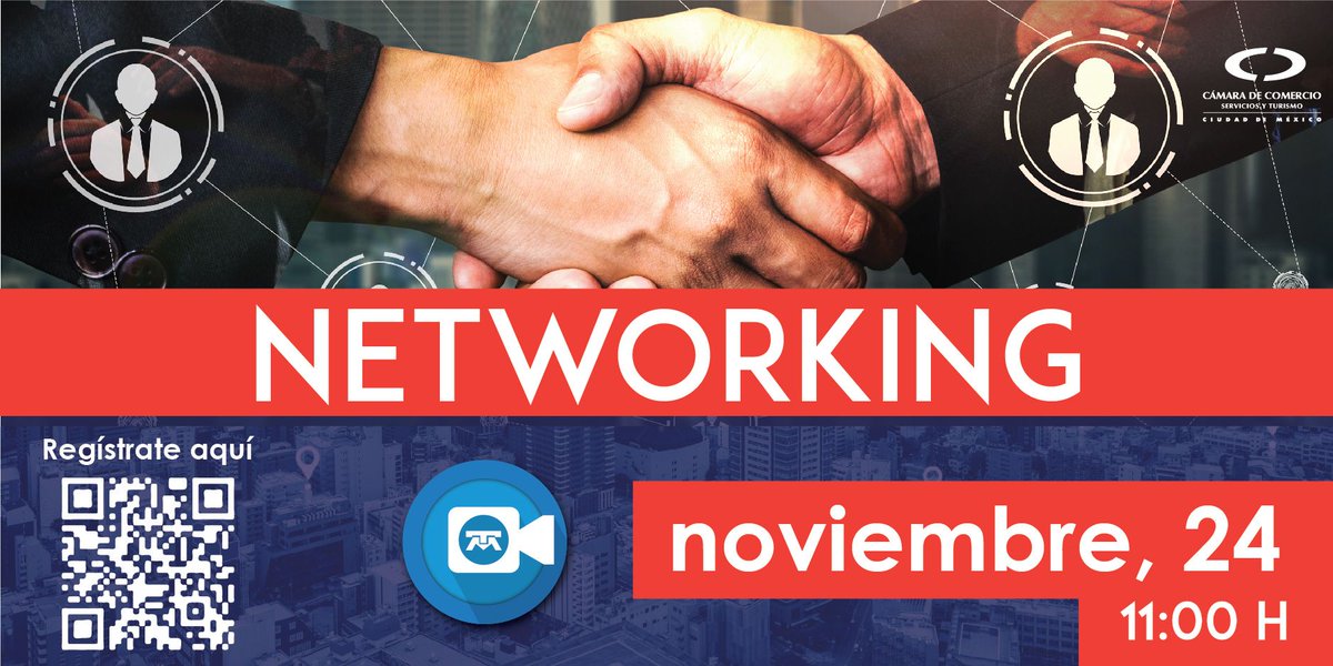 CANACOMexico's tweet photo. ¡Participa en nuestro #Networking Virtual y conoce a empresarios y emprendedores como tú en busca de nuevos negocios! 🤜🤛 #CanacoCDMX
🔥¡Reserva tu Lugar! 🔥
Comunícate al 5536852269 ext. 1052
ktorresr@ccmexico.com.mx
#Negocios #pymes #CanacoContigo https://t.co/oNVLkgMeqg