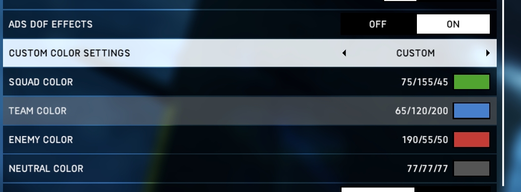 Vision: Color Cont.It can't be helped, color exists and might be a core part of your game. If you feel the need to use color provide a meaningful colorblind alternative (Ex:  @huethegame) or give players the ability to control colors (Ex:  @Battlefield)7/16