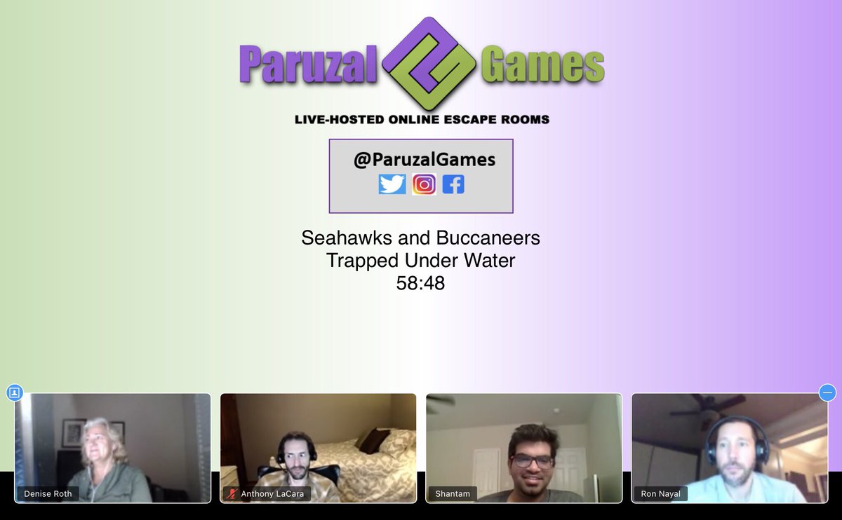 ParuzalGames's tweet photo. This team of engineers really knows how to work together!
#QuarantineGames
#EscapeRoom
#EscapeGame
#FamilyFun
#TeamWorkAtHome
#PlayAtHome
#RemoteDateNight
#DifferentEntertainment
#SocialDistancing
#ParuzalGames https://t.co/uSOTpsfEei