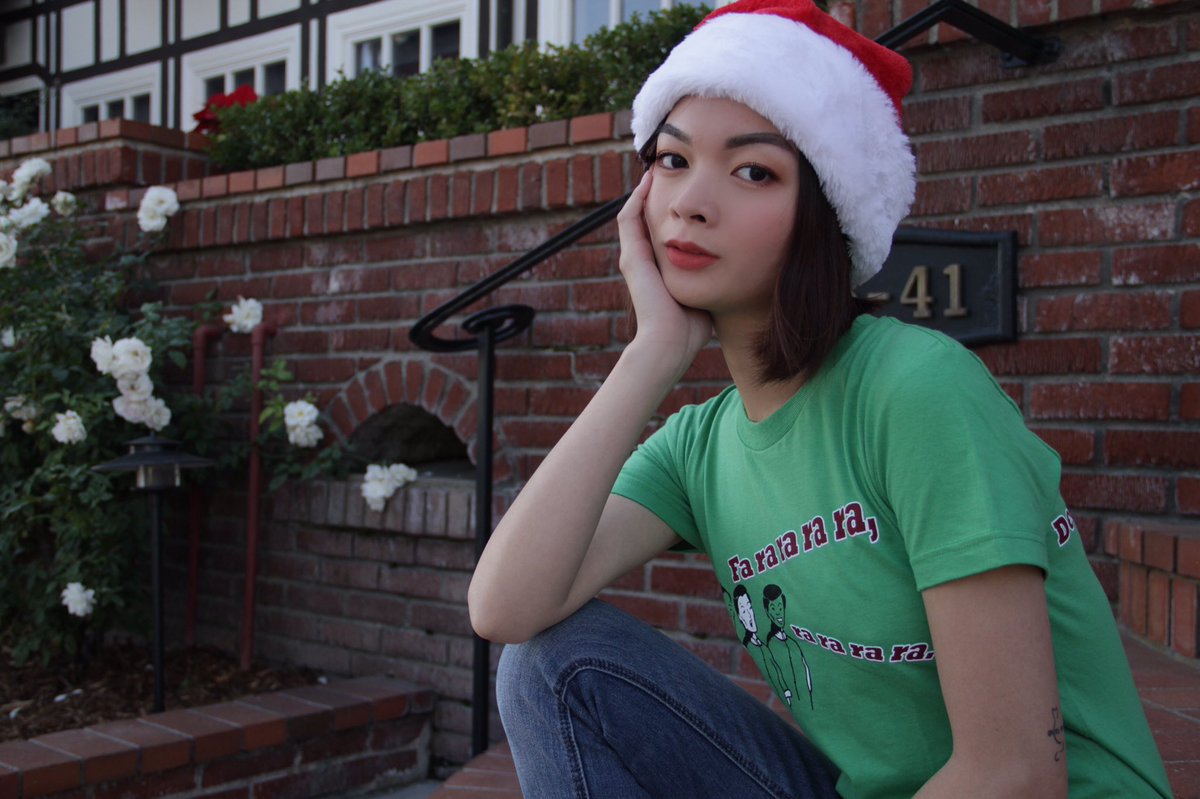 lauzoo's tweet photo. One more month until our Xmas sale is over! Excited to share all these fan pics with you soon. #achristmasstory #farara #lauzoo #lauzootees https://t.co/hAbwCV6MQw https://t.co/TmITf0Cgzf