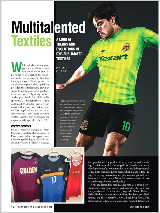 RolandDGA's tweet photo. Roland DGA is on the cover of this months @graphicspromag— take a look inside as they look at the new print importance of dye-sublimation.
https://t.co/PCwOrXNhR4
#RolandDGA #graphicspromag #dyesublimation #largeformatprinting https://t.co/h65vtECQMr