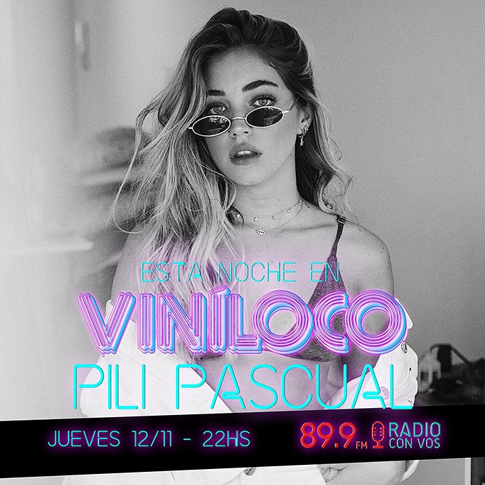 ¿Sabías que esta noche <a href="/pili_pascual__/">Pili Pascual ⭐</a> pasa por <a href="/vinilocoradio/">VINíLOCO</a>? Sumate desde las 22 hs. con <a href="/maxipoter/">Maximiliano Poter</a>, por <a href="/radioconvos899/">Radio Con Vos 89.9</a>.