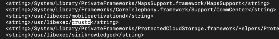 On Big Sur, trustd is in Apple's "ContentFilterExclusionList" 
....meaning firewalls can't block it! 😭

Welcome to the future? 😱