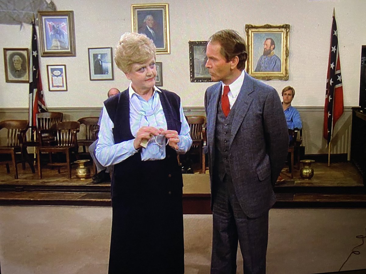 *Angela Lansbury voice* Previously on Murder, She Wrote: Dean Jones (star of many 1960s Disney classics like The Love Bug, Blackbeard and That Darn Cat), in an EXCELLENT episode featuring a great dog who inherits a fortune and gets framed for murder (S1E6)