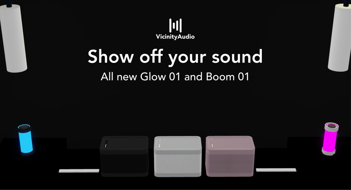 Introducing the all new Glow 01 and Boom 01 voice activated speakers.

This is just the start.

#Roblox #RobloxDev