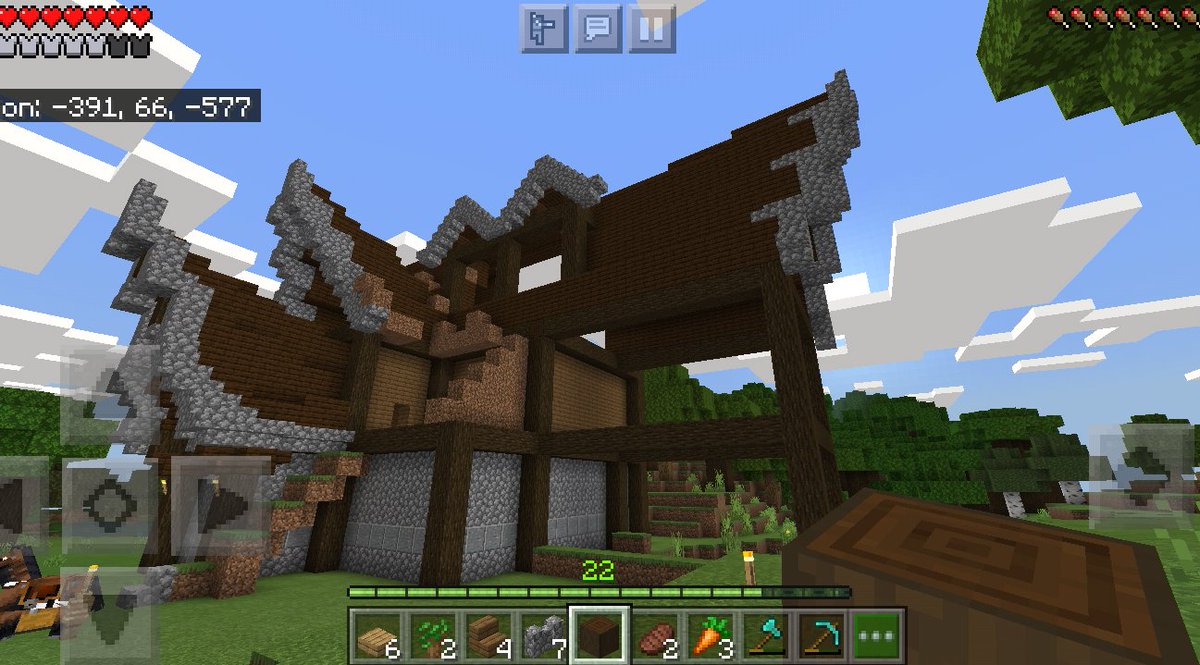 D_Devles's tweet image. Idk why i decided to build pretty much a mansion for my first survival house but no turning back now xp