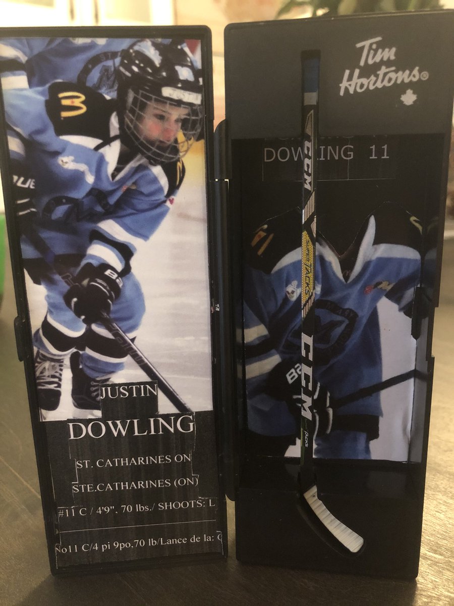 DowlingClan's tweet photo. My son got this for his 11th bday from his aunt &amp; LOVED it.  @therealjdowls he also loves you have the same name.  Maybe one day @TimHortons will make a real for him!  #bigdreams #lifegoals https://t.co/aBD4d2KIsL