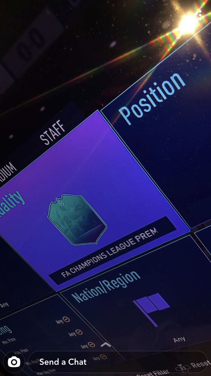 Tyler57692869's tweet photo. @MattHDGamer I found a glitch in the game that allows u to view all future card types. This might be good for your fifa myths videos https://t.co/v0PIj5zr85