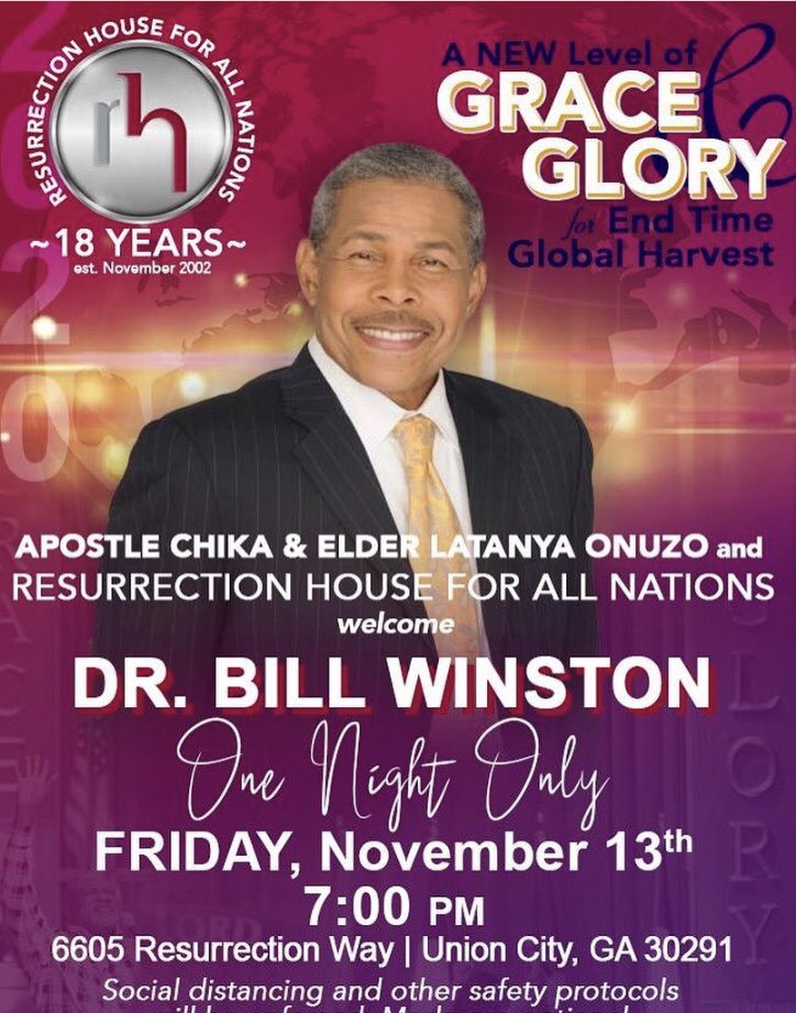 1bccovington's tweet photo. Make sure you’re in the building #family! We will bless the Only and Most High GOD for 18 years of His goodness!!! #JESUSisLORD #HisGlory https://t.co/uKnz0OTQ6N