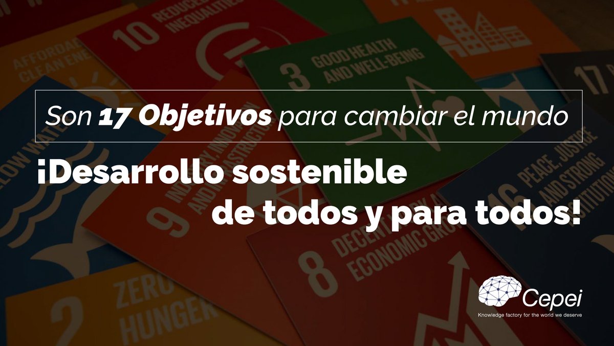 infoCEPEI's tweet photo. #SabíasQue... ¿La #Agenda2030 cuenta con 17 Objetivos de Desarrollo Sostenible (#ODS) que a su vez se dividen en 169 metas y 247 indicadores?

📹 https://t.co/jXroyVN5Cp https://t.co/Oqq8P06sik