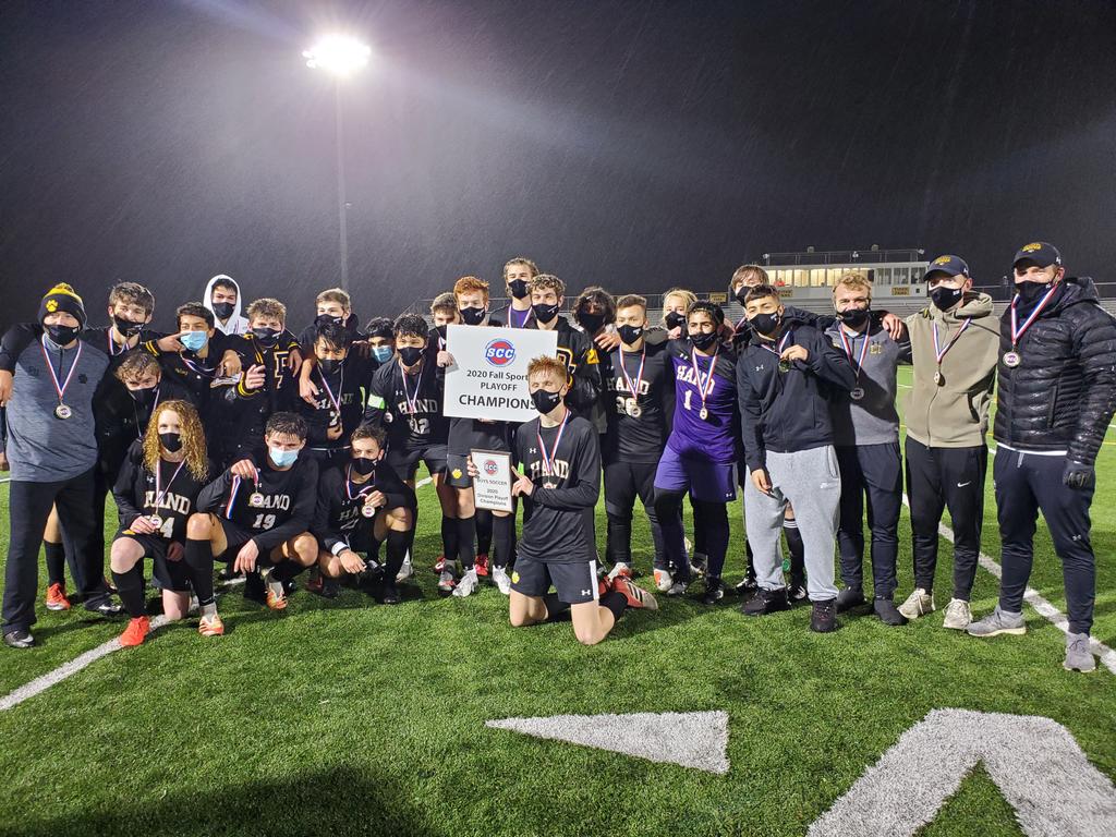 HandTigers's tweet photo. Congratulations Hand Tigers SCC Division Champs defeated Guilford 3-1 https://t.co/A0Up1hZKlF
