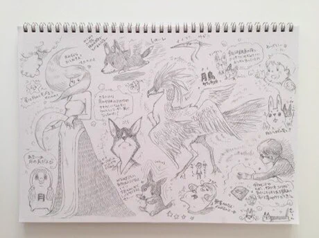 スケッチブックの中身
色々ストーリー考えてたなぁ。
#イラスト
#スケッチブック 