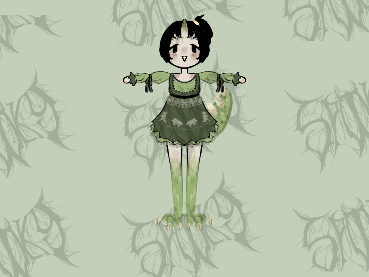 _EMW45_'s tweet photo. Kawaii Dino adopt!
Extra info:
Eyes are green
Usually has a light green lace band around horn (head)
SB: 10k diamonds
IA: ??
Tags:
#royalehigh #adopables #green
(Winner gets un-watermarked ver.) https://t.co/MC9kIrouwp