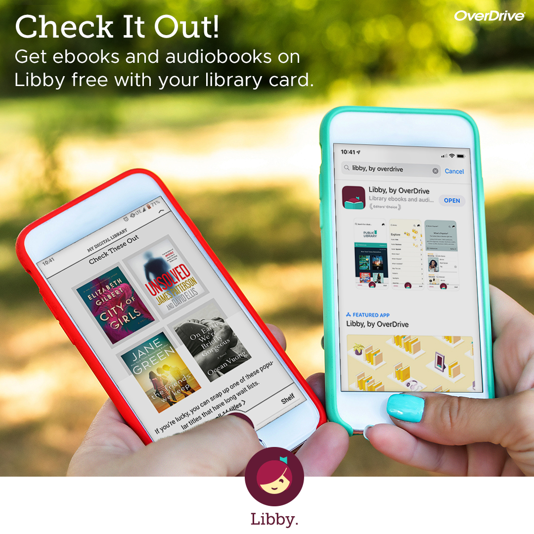 Our digital library is now live with OverDrive!! 🥳👏 Go to sheppardnc.overdrive.com or download the Libby App and use your Library Card to access ebooks and audiobooks! Thank you for your patience with us during this transition!