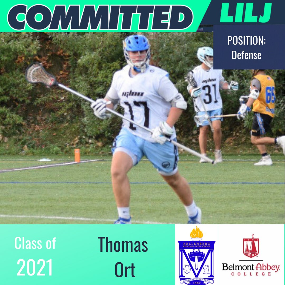lilaxjournal's tweet photo. #CommitoftheDay: Congrats to Thomas Ort (2021, Defense) on his commitment to @AbbeyMensLAX ! Thomas is a hardworking and strong competitor. #LIMADE #Committed https://t.co/DzGXhgJ5dL