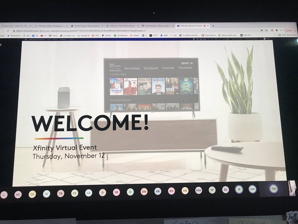 Jerseyfamilyfun's tweet image. How do #xfinitymoms meet up during a pandemic? Virtually of course. Looking forward to hearing what’s new with @comcastphillynj  AD