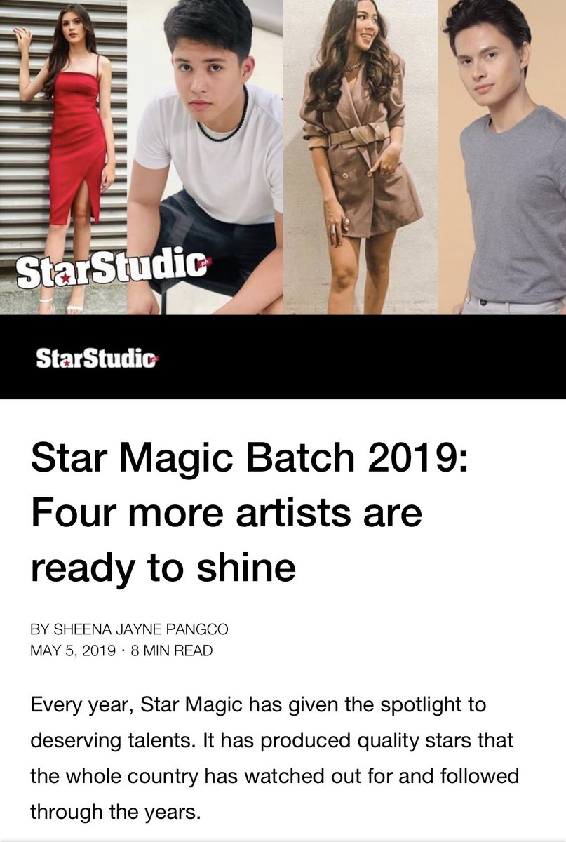 IamArkinDR's tweet photo. One my most favorite articles I graced upon. Get to know the new breed of stars now! 😎🔥💫 #StarstudioMagazine #BornToBeStars #NewBreedOfStars #StarStudio @StarStudioPH @ABSCBN @ABSCBN_Showbiz https://t.co/ThcJ8Qk8og