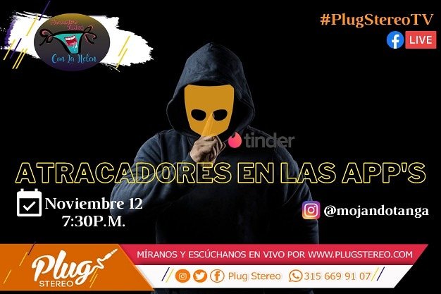 ComediaHelen's tweet photo. ¿Te han robado o te ha pasado algún susto por andar de arrecha en alguna App?
No te pierdas nuestra transmisión esta NOCHE de 7:30 a 10pm Col. por https://t.co/2xNl2k20ri
#LaRobaron https://t.co/oFzRpnGwA3