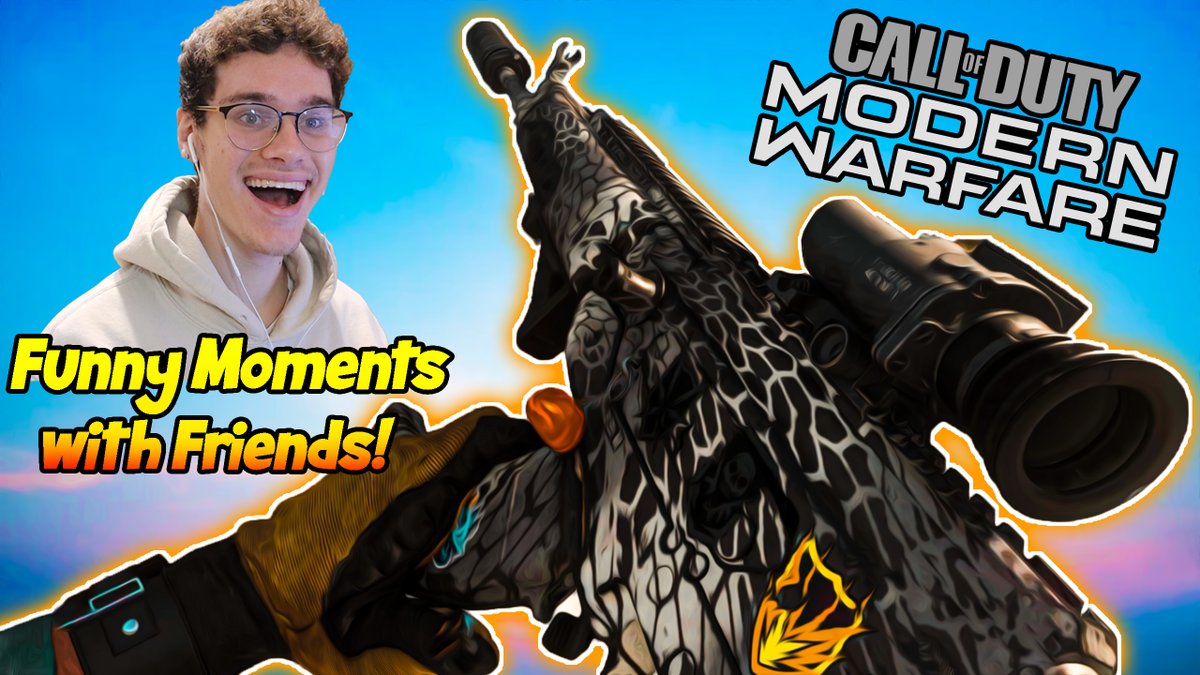 FanglezYT's tweet photo. New video is out! Make sure you check it out if you have some time on your hands!!!

Link: https://t.co/isqq4Pfwle

#CallOfDuty #ModernWarfare #Warzoneclips https://t.co/hrL4sOzgg5