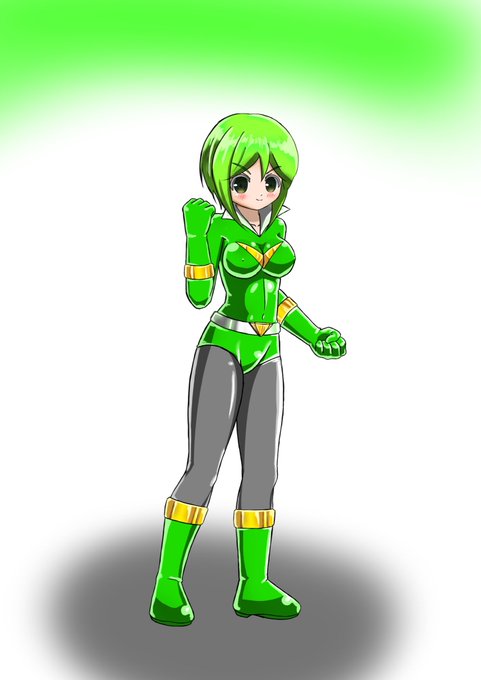 ラスティグリーン。#洗脳 #悪堕ち 