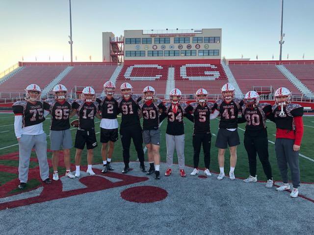 In honor of Veterans Day this week which the Trojan Program appreciates so much those who have sacrificed, served, and r serving. These players were Top Dawgs and got to represent the Camo Jerseys. <a href="/CGSportsNetwork/">CG Sports Network</a>
