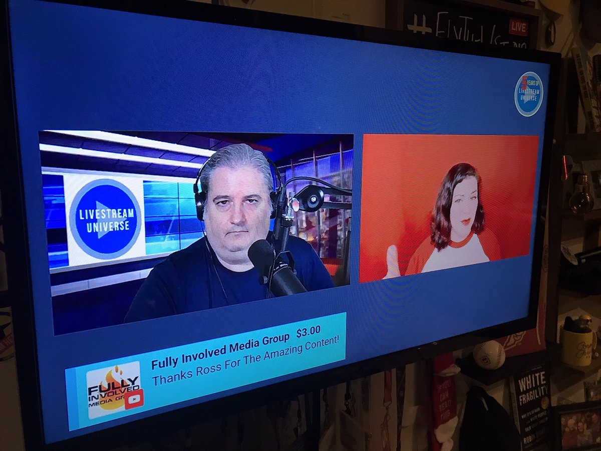 ChrisStrub's tweet photo. Spotted on the teevee here in the #FlyTheWStudio: @iRossBrand and @cgritmon on #LivestreamDeals ๐ฅ https://t.co/F5co0l2CH3