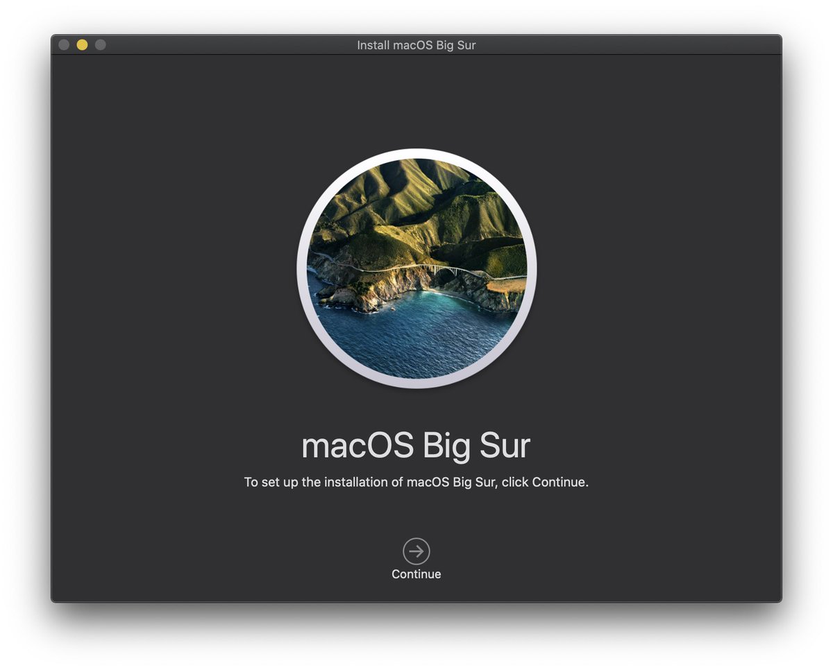 j800r's tweet photo. For all those still having #BigSur download issues, patience pays off! Got there in the end. :D
#bigsurfail @Apple @AppleSupport @MacRumors https://t.co/gvP0mtEQUF