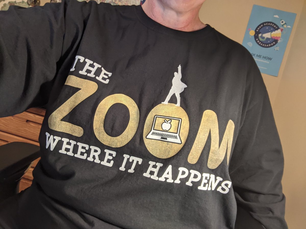 forsythemath's tweet photo. @Mrs_Wilcox205 @HamiltonMusical Need to borrow my shirt to connect with any remote students?  😀 https://t.co/iOkvyznEVt