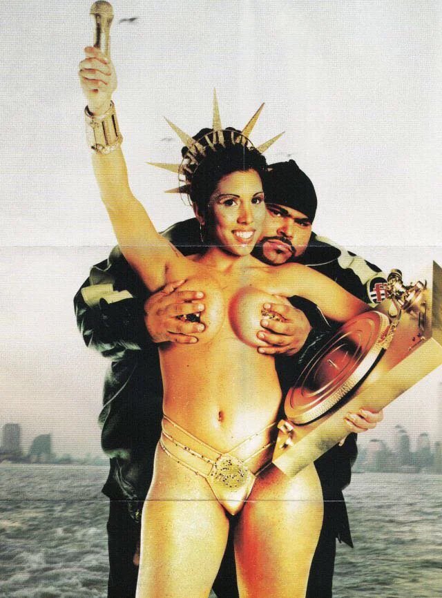 🪐💭 (@remarkableramz) on Twitter photo #HipHopHistoryMonth • Big Pun’s “Capital Punishment” album (1998) with the banned, alternative cover of him clasping Statue of Liberty / Lady Liberty’s breasts🗽Photo by <a href="/dannyhastings/">danny hastings</a> • Model is unknown, but it is said that she was a firefighter & (health) teacher #HipHopHistoryMonth • Big Pun’s “Capital Punishment” album (1998) with the banned, alternative cover of him clasping Statue of Liberty / Lady Liberty’s breasts🗽Photo by <a href="/dannyhastings/">danny hastings</a> • Model is unknown, but it is said that she was a firefighter & (health) teacher