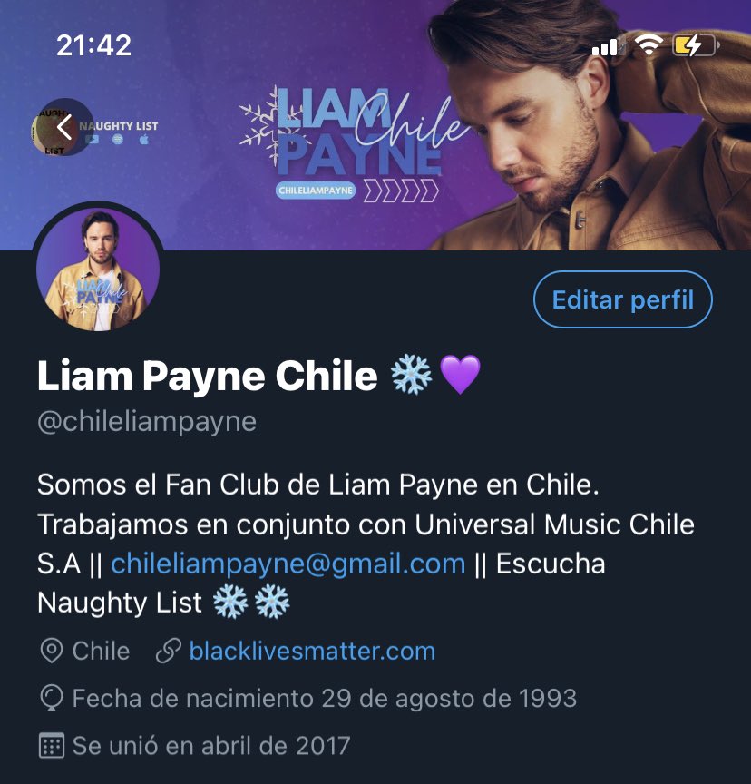 chileliampayne's tweet image. Nuestro hermoso layout se lo debemos a @TPWKDesigns 💜✨❄️ 

our beautiful layout we owe it to @TPWKDesigns 💜✨❄️ 

Thank u so much! We love it!