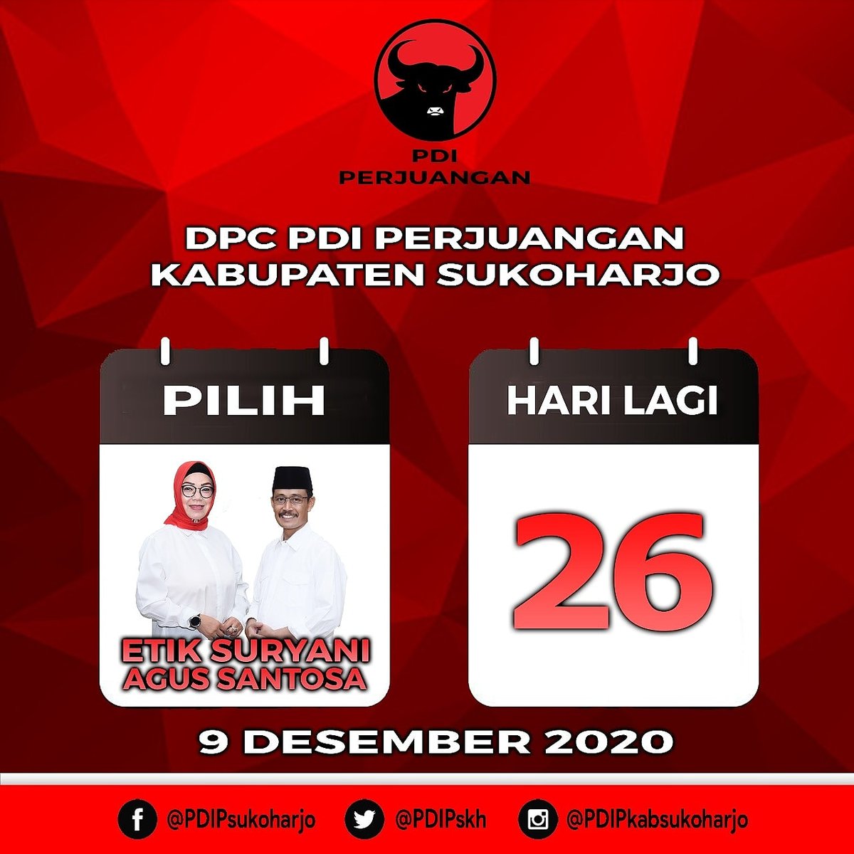 PDIPskh's tweet photo. #PDIPerjuangan
#SolidBergerak
#UntukMewujudkanSukoharjoLebihMakmur https://t.co/DYPkySl3lJ