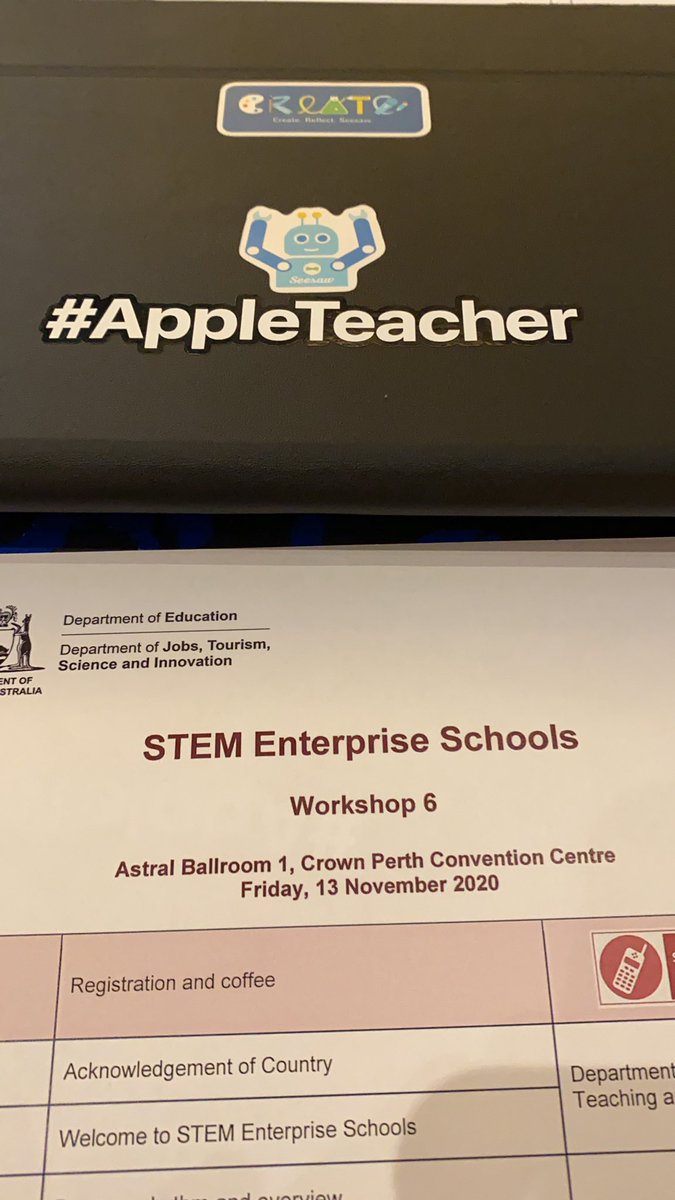 WandinaPS's tweet photo. Workshop 6 for STEM Enterprise Schools. Ready for a day of learning, planning, sharing and celebrating achievements. #WA_STEM @LisaCriddle2 @Innovation_Unit https://t.co/DtMJCmqJ5f