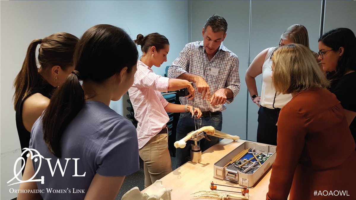 At #NSWASM20 on 27 November, we’ll be hosting a #AOAOWL workshop for female, NSW-based med students, interns and junior docs interested in orthopaedics. Live streaming will be available for those not in NSW and who want to participate virtually. Register: aoa.org.au/2020NSW-OWL