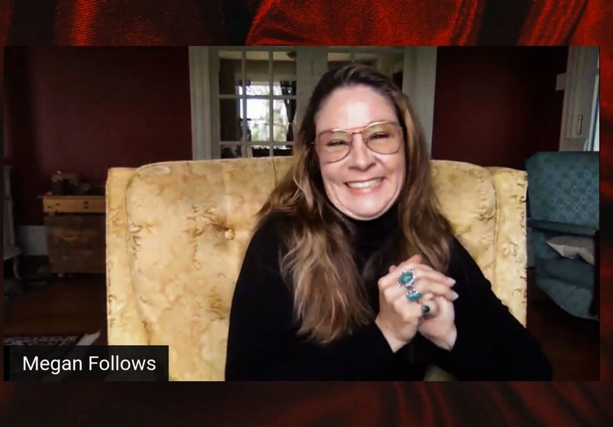 THANK YOU <a href="/stratfest/">Stratford Festival</a> for this amazing live chat with beautiful Juliet #meganfollows 😍😍😍😍