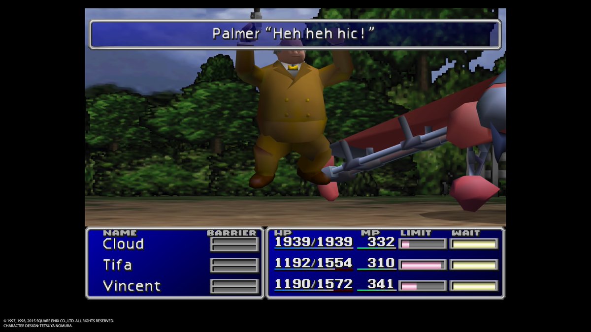 iaintyourbrah's tweet photo. This scene needs to happen in #FF7R Part 2 or else the game will be ruined. RUINED. #Palmer #SlapDatAss https://t.co/sfVJnivtVv