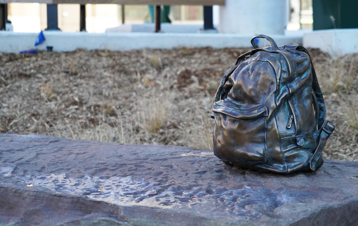 craignorriscbc's tweet photo. “A Rock and A Hard Place” is a memorial to the lives lost due to homelessness here in the region. It will be unveiled this weekend. Tomorrow (Friday) morning at 750 @CBCKW891, we hear from Suzi Gursoy, who - several years ago - initiated the project. https://t.co/Eda046HDOq