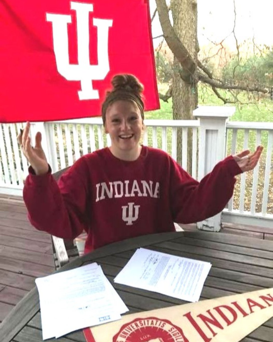 ZSCEagles's tweet photo. Congratulations to Elyse Heiser for signing her NLI to study and compete for Indiana University in the fall of 2021!! https://t.co/AwcfkvxcbP