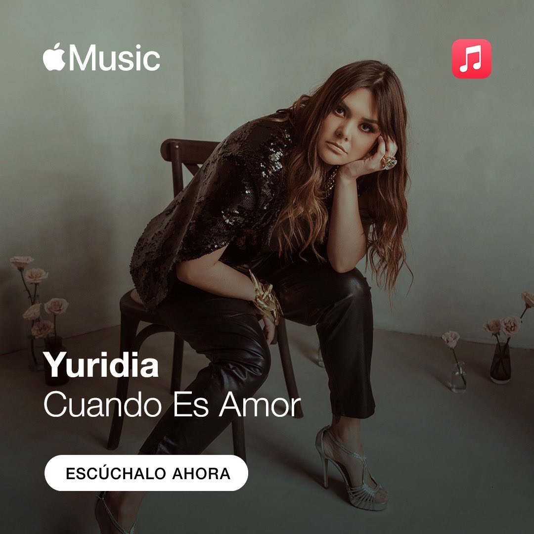 yuritaflowers's tweet photo. ¿Cuál fue su parte favorita del video #CuandoEsAmor❤️? Ya pueden escuchar mi sencillo en @AppleMusicES https://t.co/JsGEwSoTwU https://t.co/mLxegVkdxE