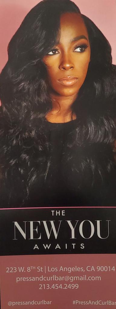 SKDChota's tweet image. @pressandcurl A great beauty salon opened in downtown Los Angeles, check them out. #beauty #salon #pressandcurl #hair