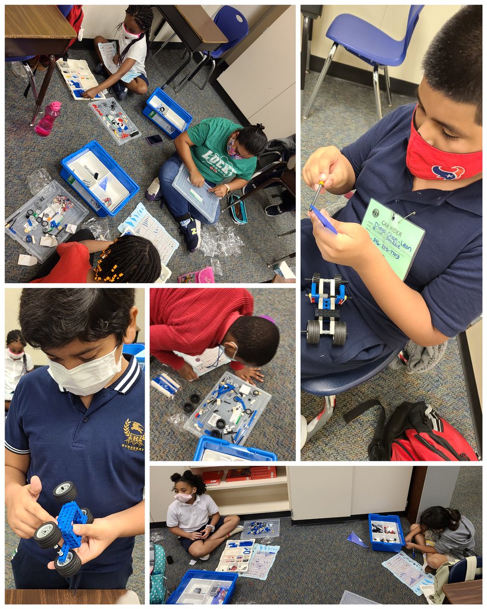 MsLDMac's tweet photo. Our 4th graders exploring and building with Legos. #STEMEnrichment @Aliefsneed @CDWCorp @WeAreIntel @LEGO_Education @AliefTech @AliefScience @KRCreeggan #CreatingLearningConnections https://t.co/v36iHWMaD1