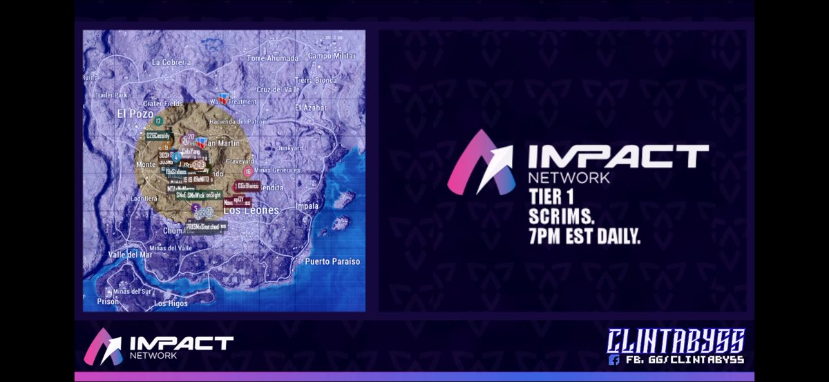 ImpacttNetwork's tweet image. ❗️TIER 1 SCRIM STREAM ❗️ 
ft. 19esports, Wildcard, XSET, NOVA, and more! 

👉 trovo.live/clintabyss
👉 
👉