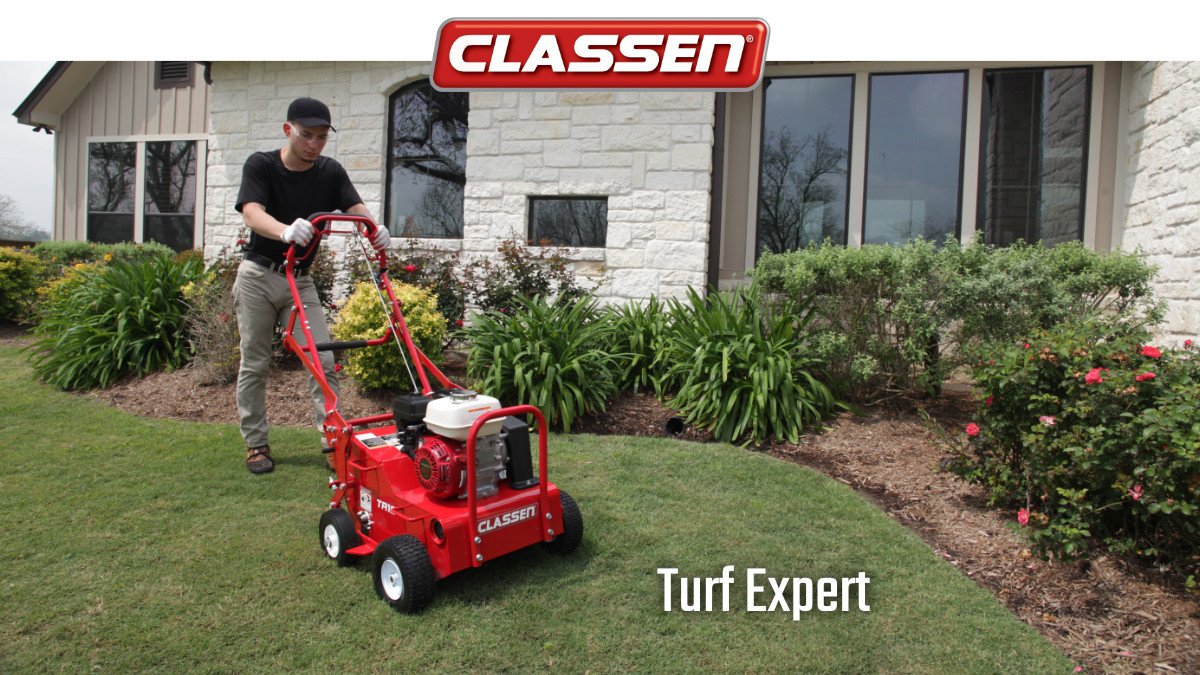 These turf renovation basics can help you expand your business. Be a turf care expert. Tips and downloadable brochure. #turfcare #healthylawns #classenturfcare classenturfcare.com/turf-care-101/