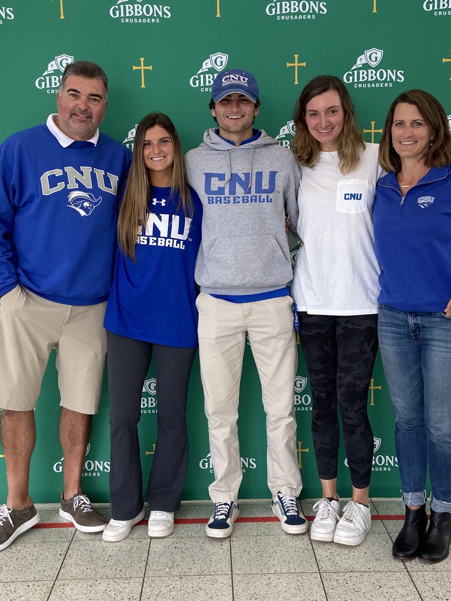 marktrialcard's tweet photo. Very excited for Joey as he made it official to attend and play baseball at CNU.  I am a very proud Dad! https://t.co/tUTgSRwWpg