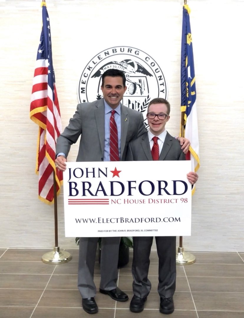 JohnRayBradford's tweet photo. It’s official. I’m excited to formally announce that I will represent NC-D98 in the NC House for a 3rd term. I’m thankful for every volunteer &amp; supporter that believed in me &amp; helped our campaign finish strong. I also appreciate Rep. Christy Clark’s service the last 2-yrs. https://t.co/qxnKtPdFqs