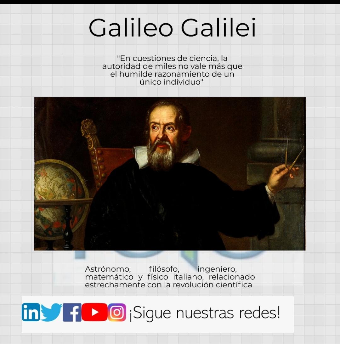 IbioRevista's tweet photo. Hoy nos toca recordar a Galileo Galilei, y hacemos llamado a todas las personas hagan valer su voz en pro a la ciencia, para que sea valorizada junto con el arduo trabajo de los científicos, que día con día traen a este mundo innumerables aportaciones a la humanidad. 
#iBio https://t.co/RcoM2AclL0